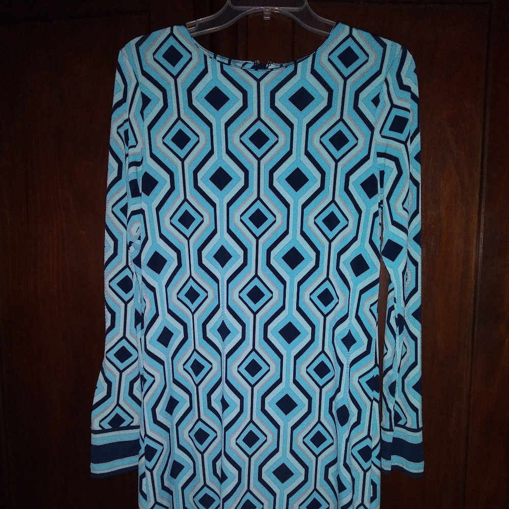 Michele Kors Dress -Aqua, Blues Size Small